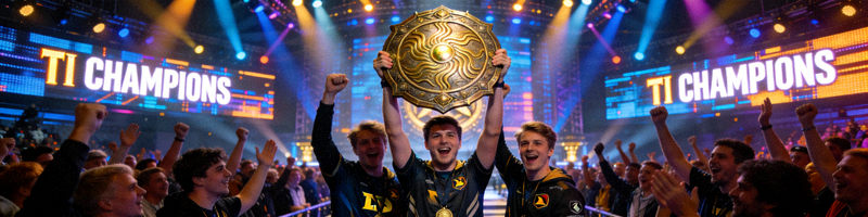 DOTA2国际邀请赛TI现场盛况 - 冠军战队举起不朽盾